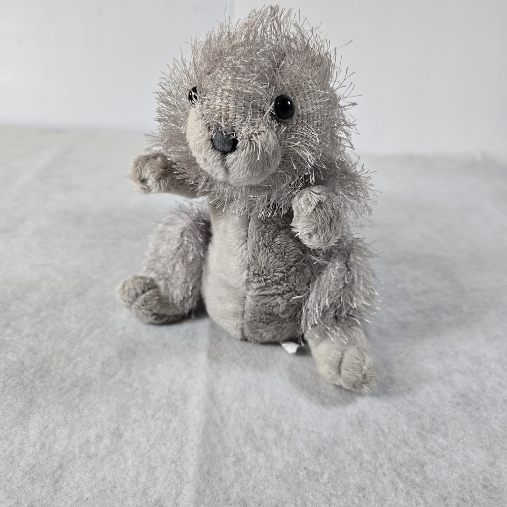 Webkinz Grey Squirrel HM203 No Code Retired Plush Stuffed Animal GANZ